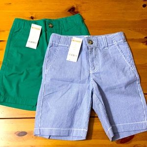 Bundle deal for 2 pairs of boys shorts.